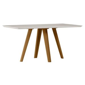 Mesa Mariah 160x90cm - Ypê-off White