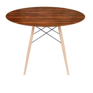 Mesa Eames Eiffel Redonda 100cm - Pau Ferro