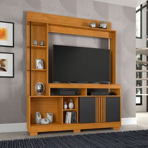 Estante Sedução Candian Flex Jcm Movelaria Cinamomo Off/cinamomo Grafite