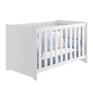 Berço Americano 2x1 Mali Branco Brilho - Reller Móveis Branco Brilho