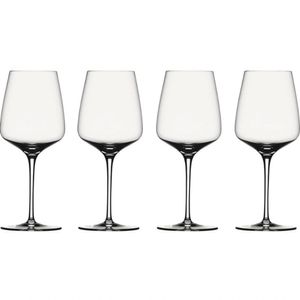 4 Taças De Vinho Bordeaux Cristal 635ml Aniversary Spiegelau