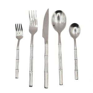 Faqueiro 30 Peças Em Inox Bamboo Kenya