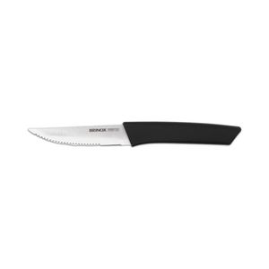 Faca Para Legumes 3 1/2 Polegadas Aço Inoxidável E Polipropileno Cor Preto Linha Versatile Brinox Preto