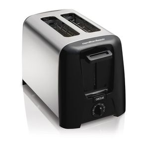 Torradeira 2 Fatias Aço Inox 750w 127v Hamilton Beach Preta