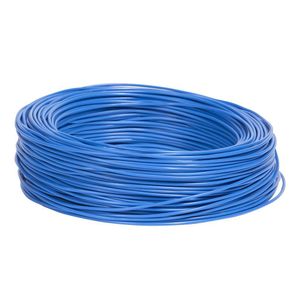 Cabo Flexivel Remoto Technoise 100% Cobre Azul 1.50 Mm Rolo 100 Metros