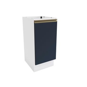 Balcão Celeste Kappesberg 100% Mdf 1 Porta Branco/azul 40cm