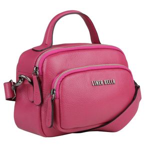 Bolsa Feminina Em Couro 5132 - Linea Bella Rosa único