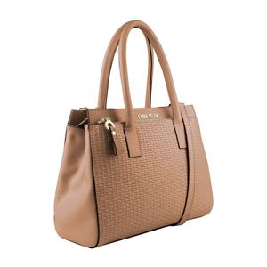 Bolsa Feminina Linea Bella Em Couro 3791 Marrom Unico