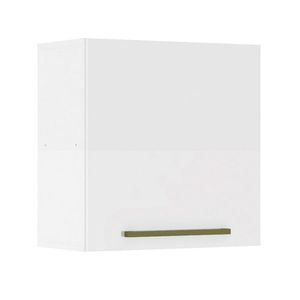 Armário Aéreo 1 Porta Favorita Branco Lacca - Zanzini