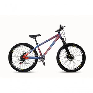 Bicicleta Vikingx X-35 1x8 Single Câmbios Shimano Cubo Cassete Azul Petróleo