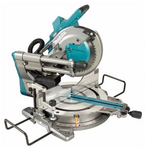 Serra De Esquadria 255mm Sem Fio 40v Com Sistema Aws Disco Coletor De Pó Acessórios Ls004gz Makita