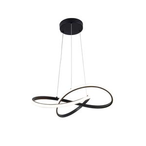 Pendente Led Fita Preto 3000k 50w - Usina Imports