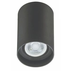 Spot De Sobrepor Redondo Orion Dicroica Mr16 Preto - Acend