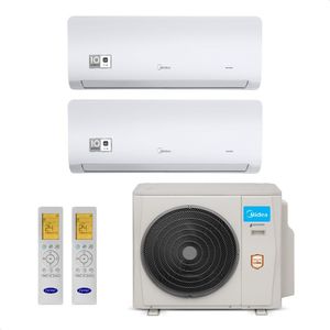Ar Condicionado Multi Split Inverter Midea Xtreme Save Connect 18.000 BTUs (2x 12.000) Quente e Frio 220V