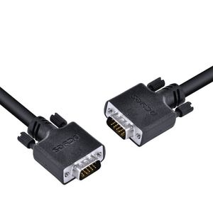 Cabo De Vídeo Vga 15 Pinos Macho Para Vga 15 Pinos Macho 28awg Puro Cobre 2 Metros - Pvm15-2