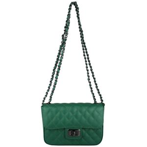 Bolsa Feminina Scamboo Em Couro 1491 Verde único
