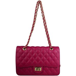 Bolsa Feminina Scamboo Em Couro 1456 Rosa único