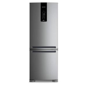 Geladeira Brastemp Frost Free Inverse A+++ 461 Litros Inox com Tecnologia Inverter e Freeze Control Advanced BRE59FK