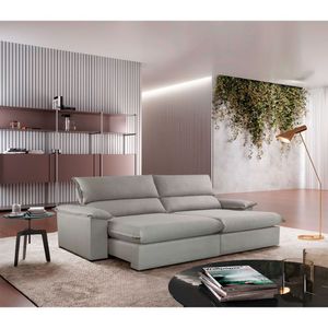 Sofá Filadélfia Linho 02 Módulos 120cm B25cm Meu Sofá Online A230 Linho Cinza