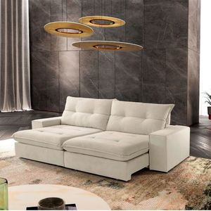 Sofá Athenas Linho 02 Módulos 80 Cm B25cm Meu Sofá Online A302 Linho Branco