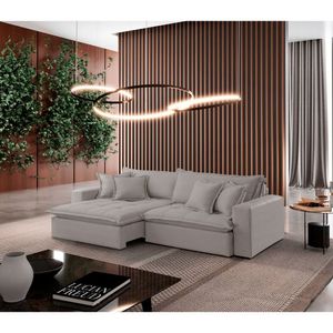 Sofá Zen Veludo 02 Módulos 120 Cm B25 Meu Sofá Online B026 Veludo Prata