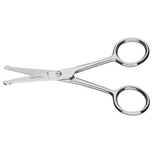 Tesoura De Pelos E Unha Para Bebês Tramontina Em Aço Inox 4"