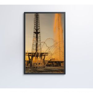 Quadro Torre De Tv Em Brasília Medidas 80x120 Cm Tipo De Impressão Adesivo Fotográfico