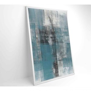 Quadro Arte Pintura Abstrata Medidas 60x90 Cm Impressão Tecido Canvas