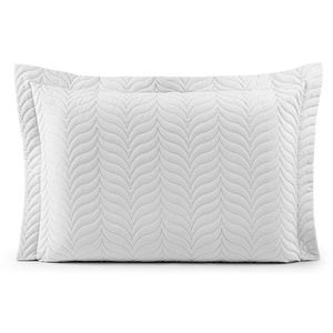 Porta Travesseiro Avulso 70cm X 50cm Com Debrum 1 Peça Paris Matelado 100% Algodão Percal 150 Fios Cor:branco
