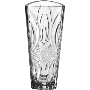 Vaso Decorativo Enfeite Casa Triangular Home&co Eco Crystal 23x10x10cm Transparente