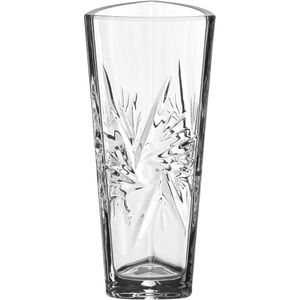 Vaso Decorativo Enfeite Casa Triangular Home&co Eco Crystal 23x10x10cm Transparente