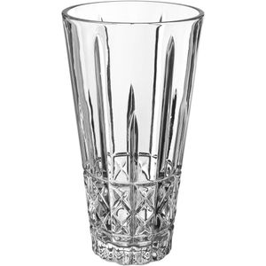Vaso Decorativo Enfeite Casa Redondo Home&co Eco Crystal 24x13x13cm Transparente