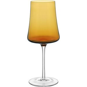Jogo 2 Taças Vinho água Home&co Vidro 460ml 24x9x9cm âmbar