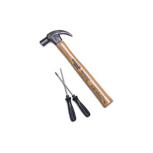 Kit De Ferramentas Tramontina Com Martelo De Unha E Chaves De Fenda 3 Peças