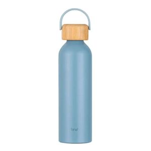 Garrafa De água Em Alumínio 500ml Ga0601 Azul Bali - Brw