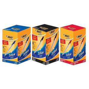 Kit Caixa De Caneta Esferográfica Cristal 1.0mm 150 Unidades 3 Cores - Bic