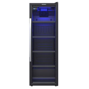 Cervejeira Vertical Expositor Venax EXPVBL209 Preto Fosco 220V