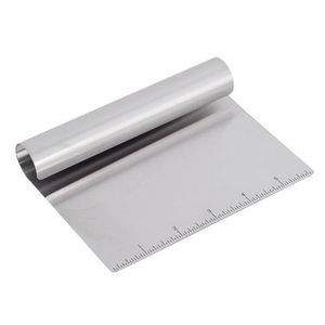 Kit 2 Espatula Cortador Raspador Inox Massas E Legumes Mimo