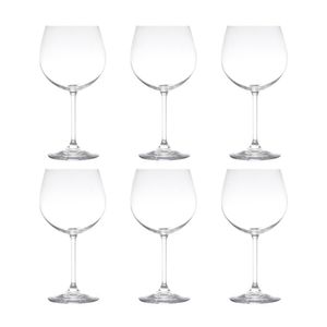 Jogo 6 Taças De Cristal Ecológico P-gin Gastro Bohemia 570ml
