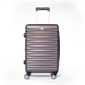 Mala De Viagem Grande Expansível Vilabon Vb00127 Abs Cadeado Tsa Rodas Duplas Grafite G