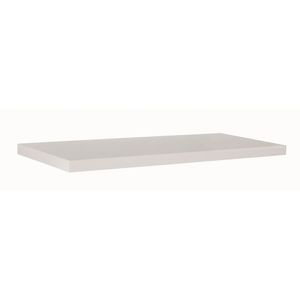 Painel Tramontina Modulare Em Madeira Pinus Com Acabamento Branco E Borda Em Pvc 1500x300x18 Mm