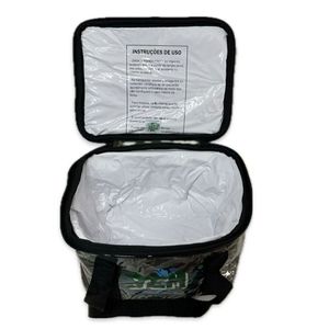 Bolsa Térmica 8 Litros Com Proteção Antivazamento Cor Verde Musgo