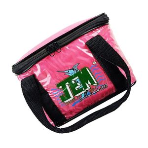 Bolsa Térmica 8 Litros Com Proteção Antivazamento Cor Rosa