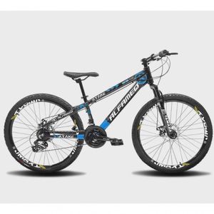 Bicicleta Aro 26 Alfameq Atake Câmbios Importados 21v Vmaxx Preto Azul