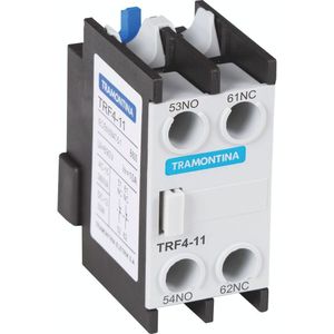 Contato Auxiliar Frontal Para Contator Tramontina Trf4-11 1nf+1na