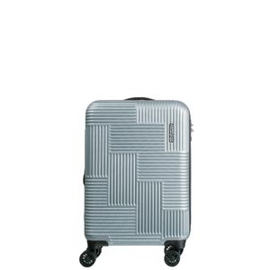 Mala De Bordo Abs Expansível American Tourister By Samsonite Cuiabá Cadeado Tsa Prata P
