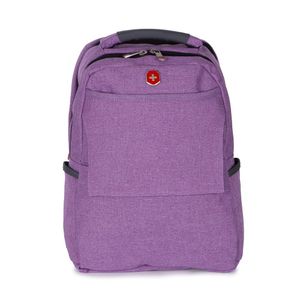 Mochila Para Notebook Executiva Em Poliéster Swissland Artemis Lilás