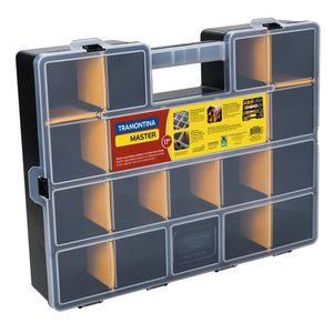 Maleta Plastica Organizadora 17" Tramontina Com Divisorias Moveis