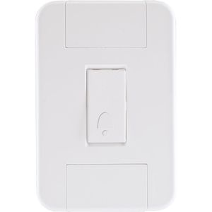 Conjunto 4x2 Com 1 Pulsador Campainha 10 A 250 V Tramontina Tablet Branco
