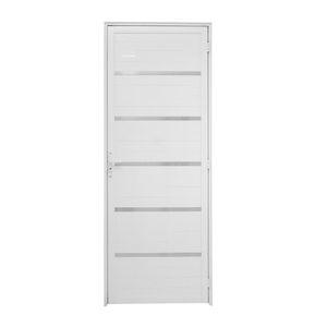 Porta Lambril Solara 1.00 X 2.10 Branca Lado Esquerdo - Hale